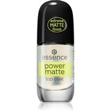 Essence Power Matte gelasti nadlak za matni izgled 8 ml | shoptok.hr