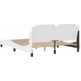  Okvir za krevet bez madraca Zadar bijeli 160x200 cm od umjetne kože | Eponuda.com