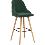 Furnova Barski stolčki 2 kosa temno zelen žamet, (21949028) | Shoptok.si