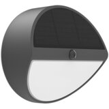 LAVIDA LED solarna zunanja stenska svetilka (9,7 cm, Detektor gibanja, 5 W, Plastika, Plastika, Nevtralno bela, Črna) u