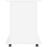 vidaXL s kotačima bijeli 60 x 45 x 60 cm od iverice | shoptok.hr
