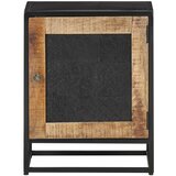  Noćni ormarić 40 x 30 x 50 cm od grubog drva manga | shoptok.hr
