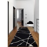 Conceptum Hypnose Tepih Slomljen, 80x140cm, Crno-bijeli | Eponuda.ba