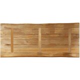 Stolna ploča sa živi rub 140x60x2 5cm masivno grubo drvo manga | shoptok.hr