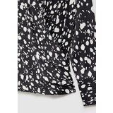 Marisse Black Envelope Neck Shirt | Shoptok.si