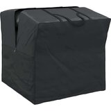 vidaXL Zunanja shranjevalna torba Črna 90 x 90 x 90 cm 420D tkanina | Shoptok.si