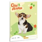 Ars Una slatke životinje - welsh corgi obična bilježnica A/5 | shoptok.hr