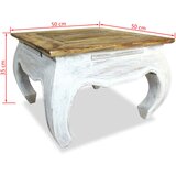 Bočni stolić od masivnog drva mahagonija 50 x 50 x 35 cm | shoptok.hr