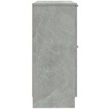  Komode 2 kom siva boja betona 30 x 30 x 70 cm konstruirano drvo | shoptok.hr