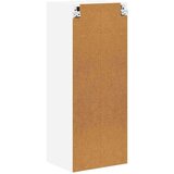  Stenska kuhinjska omarica Visok sijaj bela 40 x 31 x 100 cm | Shoptok.si