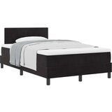 Box Spring Postelja z Blazino Črna 120x200 cm Žamet, (22052810) | Shoptok.si