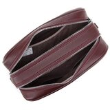Vuch Crossbody torba Massimo Striped Dark Wine, 16 x 23 cm | shoptok.hr