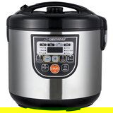 Esperanza (EKG011) Mate Steam višenamjensko posuđe, crno / srebrno | shoptok.hr