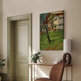  Slika - August Macke – Unser Häuschen in Tegernsee 20x30 Na talijanskom platnu | shoptok.hr