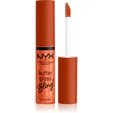 NYX Professional Makeup Butter Gloss Bling sijaj za ustnice bleščeč odtenek 06 Shimmer Down 8 ml