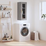 The Living Store Stenska omarica siva sonoma 34,5x34x90 cm - Stenska Omarica, (21430999) Cene