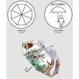 CERDÁ Kišobran Jurassic Park prozirni kupolasti 45 cm | shoptok.hr