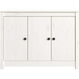  Komoda bijela 100 x 35 x 74 cm od masivne borovine | shoptok.hr
