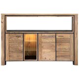 Livetastic komoda, antracit, barve indijskega rožnega lesa | Shoptok.si