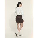 Sinsay Mini suknja od umjetne brušene kože | shoptok.hr