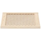  Vrata za ormarić rešetkasti dizajn 2 kom 59,5x61,5 cm borovina | shoptok.hr
