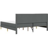  Okvir kreveta s madracem Tamno siva 180 x 200 cm tkanina | shoptok.hr