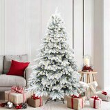  Umjetno božićno drvce s stalakom Bijelo 180 cm PE i PVC | shoptok.hr