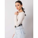RUE PARIS Blouse-RV-BZ-6010.66-light beige | Shoptok.si
