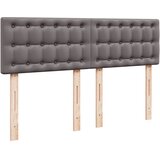  s oprugama i madracem sivi 160x200 cm od umjetne kože | shoptok.hr