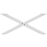  Noge za stolić u obliku slova X 2 kom bijele 70x(30-31) cm | shoptok.hr