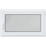  Okno za klet RISOR 100 x 70 cm PVC in steklo Bela, (5000215154) | Shoptok.si