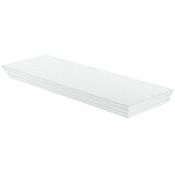 DOLLE Zidna polica (D x Š x V: 60 x 20 x 4,5 cm, Opteretivost: 6 kg, Bijele boje) | shoptok.hr