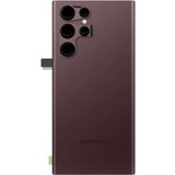 Samsung Originalni pokrov baterije S22 Ultra Burgundy z zašcitnim steklom kamere, (21733483) Cene
