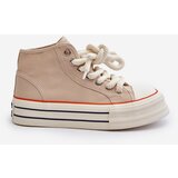 Boto Women's Platform Sneakers Beige Aineri | Shoptok.si