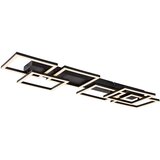 Rabalux LED Plafonjera sa daljinskim Fatma, 40W, 3000-6500K, 100x33cm, Crna | ePonuda.com