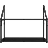  Polica na zidu Crni hrast 60 x 21 x 51 cm Konstruirano drvo | shoptok.hr