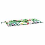  Jastuk za vrtnu klupu višebojni 110 x 50 x 7 cm od tkanine | shoptok.hr