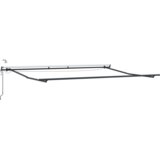 vidaXL Automatska retraktibilna tenda z LED Bež 450x350 cm, Tenda za zamenjavo tkanine za okvir 4.5x3.5 m Bež | Shoptok.si