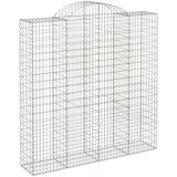  Lučne gabionske košare 3 kom 200x50x200/220cm pocinčano željezo | shoptok.hr