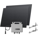 ECOFLOW Stream - Solarna Elektrana za Vrt / Dvorište - Ravna podloga - Mikroinverter + 2x400W Solarni Paneli | shoptok.hr