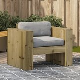  Vrtna sofa 79 x 60 x 62 cm od impregnirane borovine | shoptok.hr