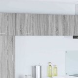 vidaXL Viseča omarica Riga 2 pcs Siva Sonoma in bela 50 x 31 x 40 cm | Shoptok.si