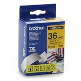 Brother Trak TZE-661 (črna-rumena), original Cene