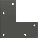 vidaXL Noge za mizo za lase 4 kosi antracit 30 cm trdno jeklo | Shoptok.si