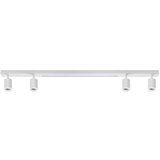 Nettlife LED stropna svetilka z 4 žarnicami, nastavljiva svetilnost 38W, bela barva z daljinskim upravljalnikom 3000K–6500K, (5000158897) Cene