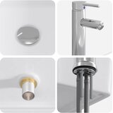  Umivaonik za kupaonicu Krom 40,5 x 30,5 x 13 cm Metal Slike