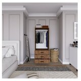 Hanah home Ormar Easy 1600-57, 60x174.8x47 cm, Smeđa | Eponuda.ba