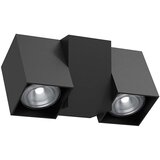  Brosline 2294 - Zidno spot svetlo CUBE 2xGU10/10W/230V crna | Eponuda.com