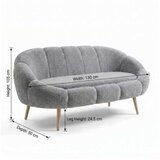 Atelier Del Sofa sofa dvosed lida grey | Eponuda.com
