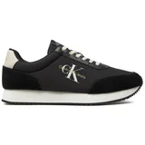 Calvin Klein Jeans RETRO RUNNER LOW MIX MTL Crna